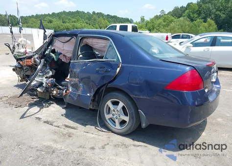 2007 Honda Accord 2.4 Se из США, поврежденный, VIN 1HGCM563X7A028037